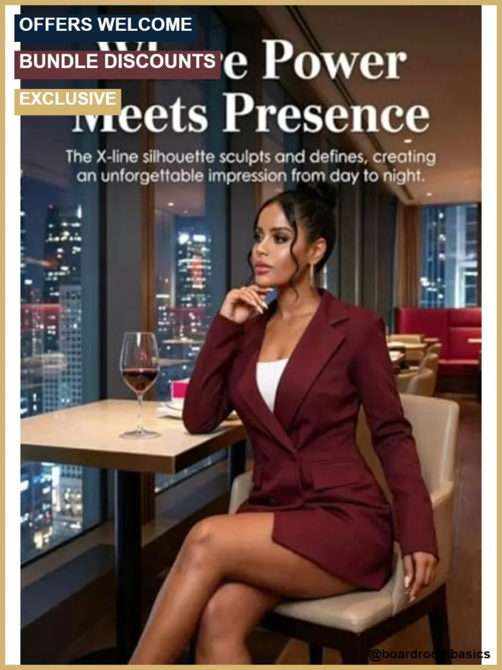 Elegant V Neck Long Sleeve Cocktail Mini Blazer Dress Pleated Hem A-Line